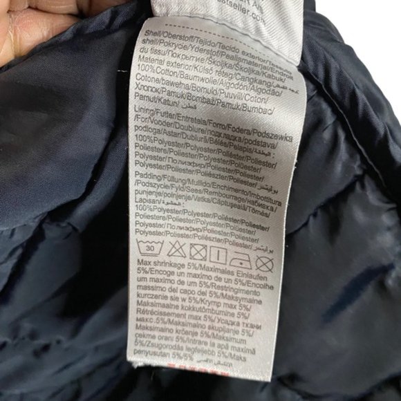 Jack & Jones Men's Blue Lightly Padded Workwear Jacket - Picture 11 of 13